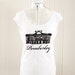 SALE - Medium - Pemberley scoop neck tshirt - Jane Austen - Pride and Prejudice - Mr. Darcy