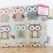 The Owl ICKY Bag petite - WETBAG - wet bag waterproof gym sports cloth diaper pouch zipper snap handle baby gift gear