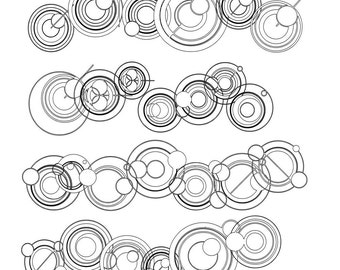 Font, WS Simple Gallifreyan, digitally drawn, alien, wiccked stepmother fonts, ttf font file, by melanie j cook, for wiccked.