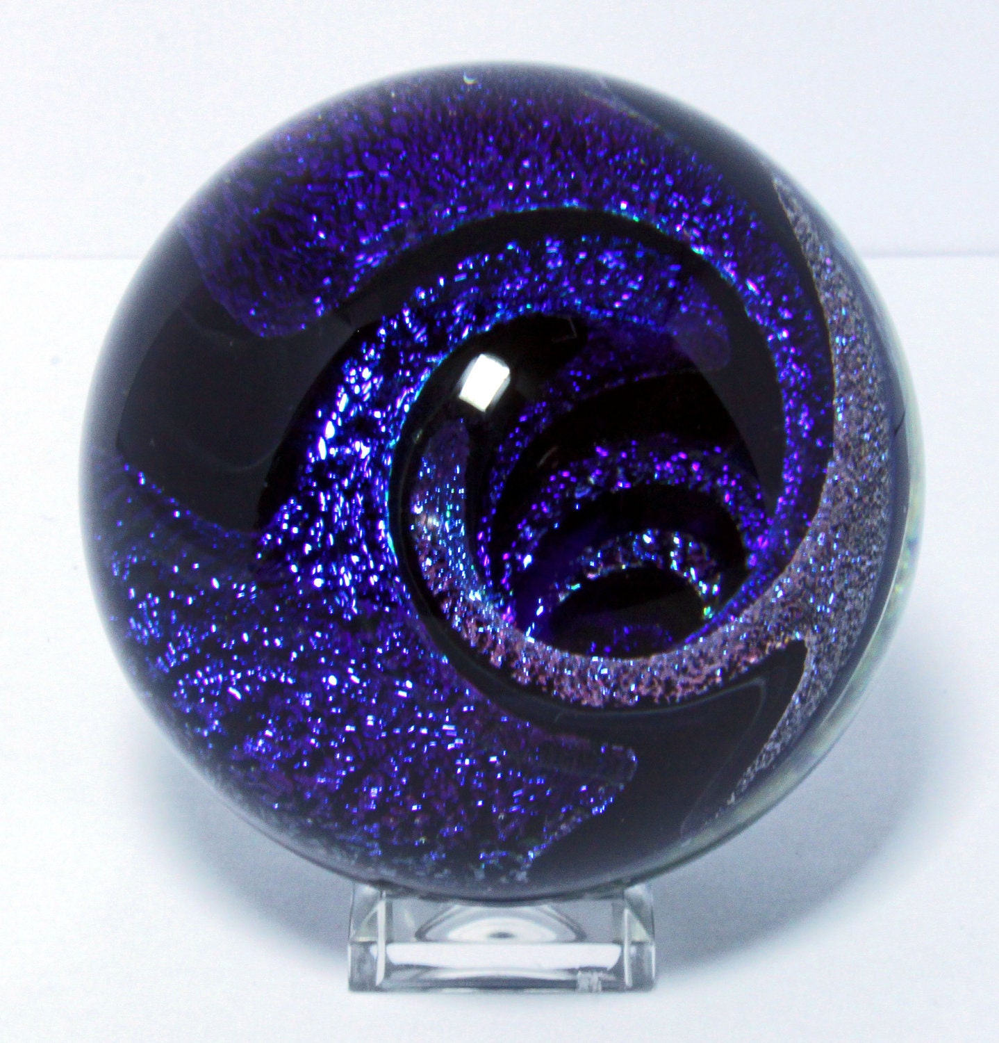 Handmade Contemporary Art Glass Marble 38