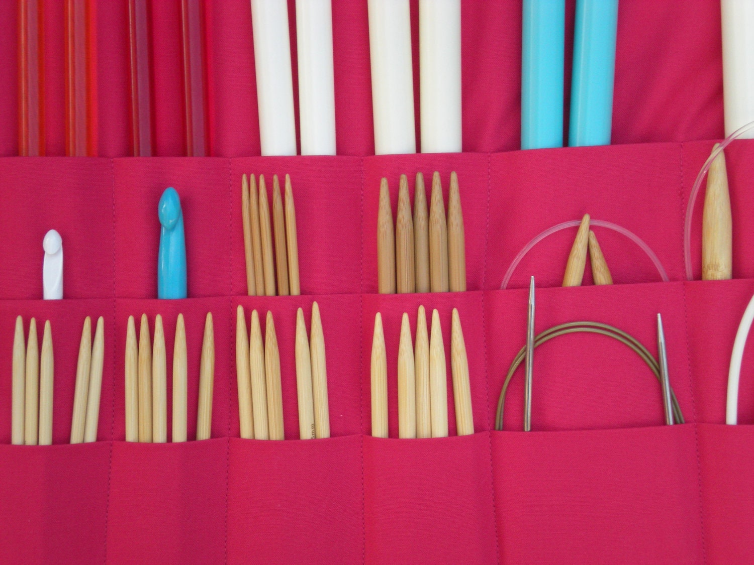 large knitting needle organizer knitting needle case owls