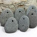 Alaska River Stones, 6 pcs DRILLED