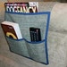 Chair Caddy - Blue Check