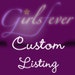 Custom listing for NUXSY