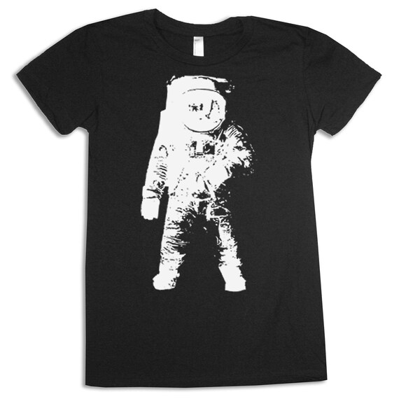 Items similar to Womens VINTAGE MOON MAN T shirt american apparel s m l ...