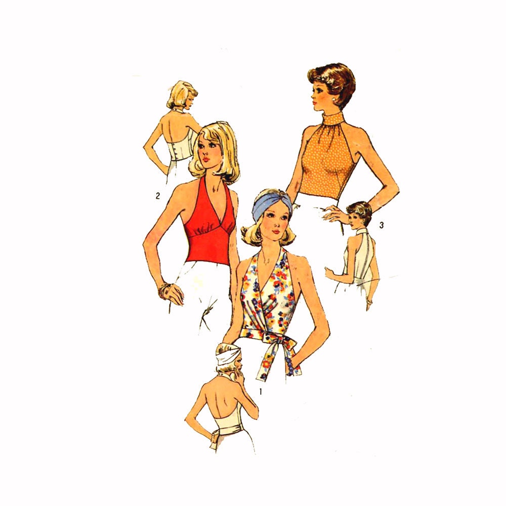 vintage-70s-halter-top-pattern-simplicity-6358-sewing-pattern