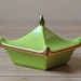 asian chartreuse trinket box