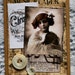 CHERISH CHRISTMAS Altered Holiday Tag