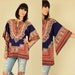 ViNtAgE 70's DASHIKI Angel Wing Cotton Tunic Hippie Gypsy Free Size