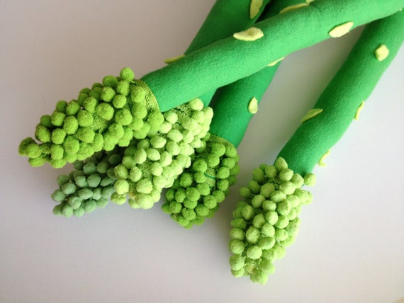 giant asparagus dog toy