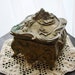 Vintage ART NOUVEAU Metal Jewelry Casket or Box Square ORNATE Floral