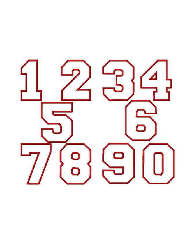 instant download varsity numbers applique by institchesembroidery