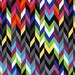 Knitting Stripes Multi - Fat Quarter