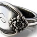 Spoon Ring Size 10 Remembrance with S Monogram