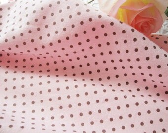 3063 - Polka Dot Cotton Jersey Knit Fabric - 69 Inch (Width) x 1/2 Yard (Length)