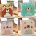Easy DIY Set of 4 Mini Zoo Zoo Pencil Cases or Storage Boxes (P176)
