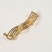 Rhinestone Music Trembler Note 70s Brooch Vintage Jewelry
