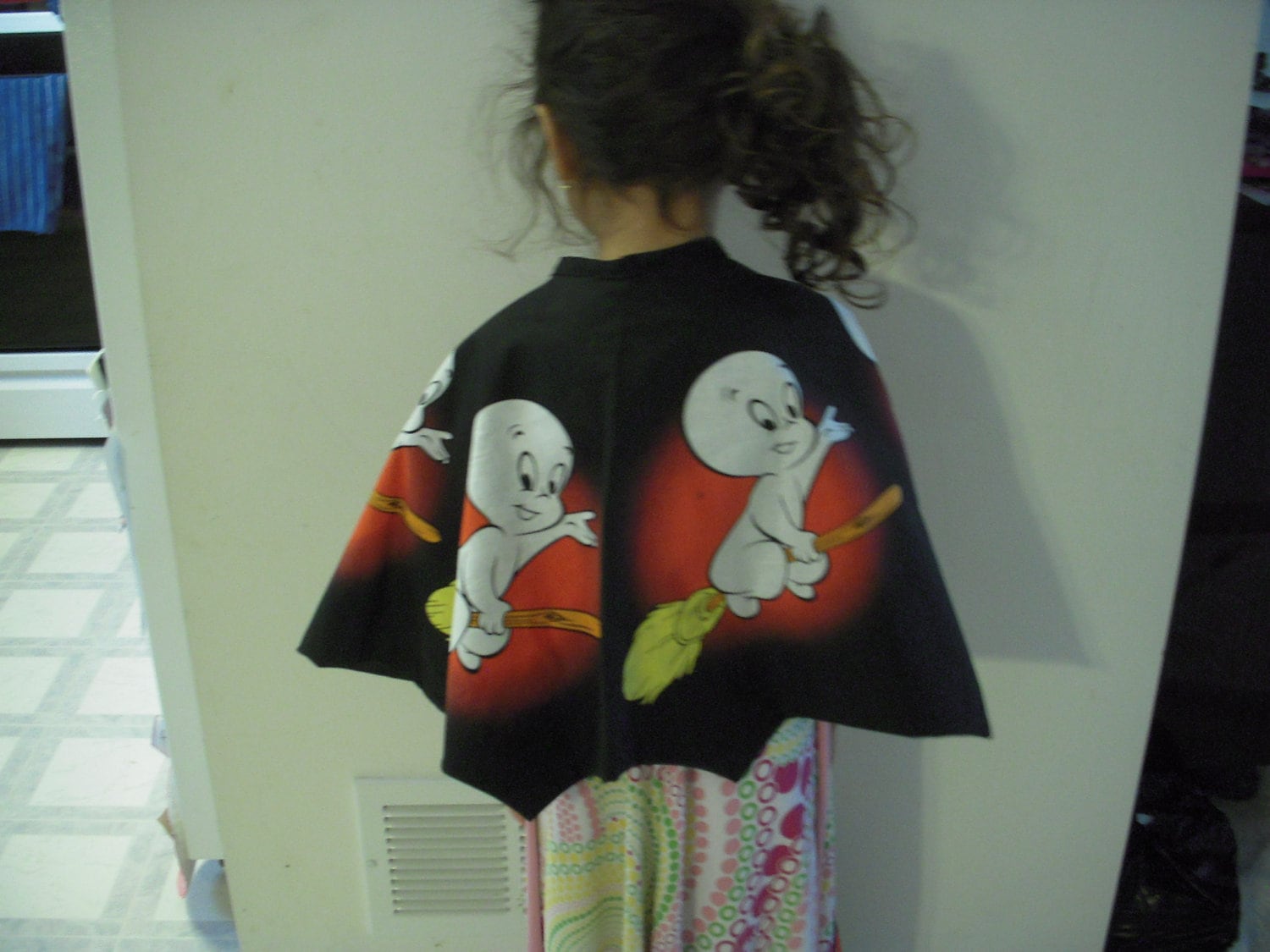 Casper Costume Cape Child Size by micmo on Etsy