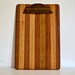 Brass & Wood Clipboard / Ruler Combo