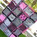RAG QUILT, Toddler Bedding, Baby Blanket, Zebra, Pink, Ready to Ship Today