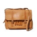 RESERVED Vintage British Tan Leather Briefcase Bag