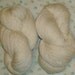 Corriedale Wool Yarn Dye It Yourself Worsted Weight Natural Creamy White 1 skein 200 yds