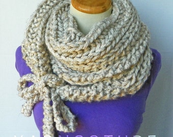 Rapunzel's LADDER Fiber Art Scarf / Braided Scarf / High