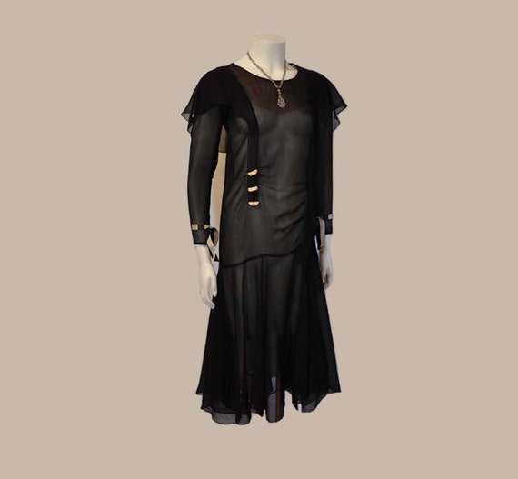 1920s dress / Sheer Delight 20's Jazz Age by Planetclairevintage