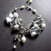 Statement Bracelet - Quartz, Sterling Silver, Pearl - On the Rocks Bracelet