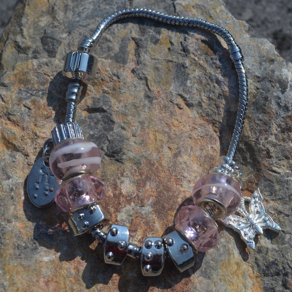 SALE Braille Letter Bead Bracelet from Jewelry in Braille HOPE