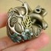 Fawn - Nature Inspired Anatomically Correct Human Heart - Necklace