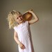 1960s Soft pink A-line dress, size 6-8