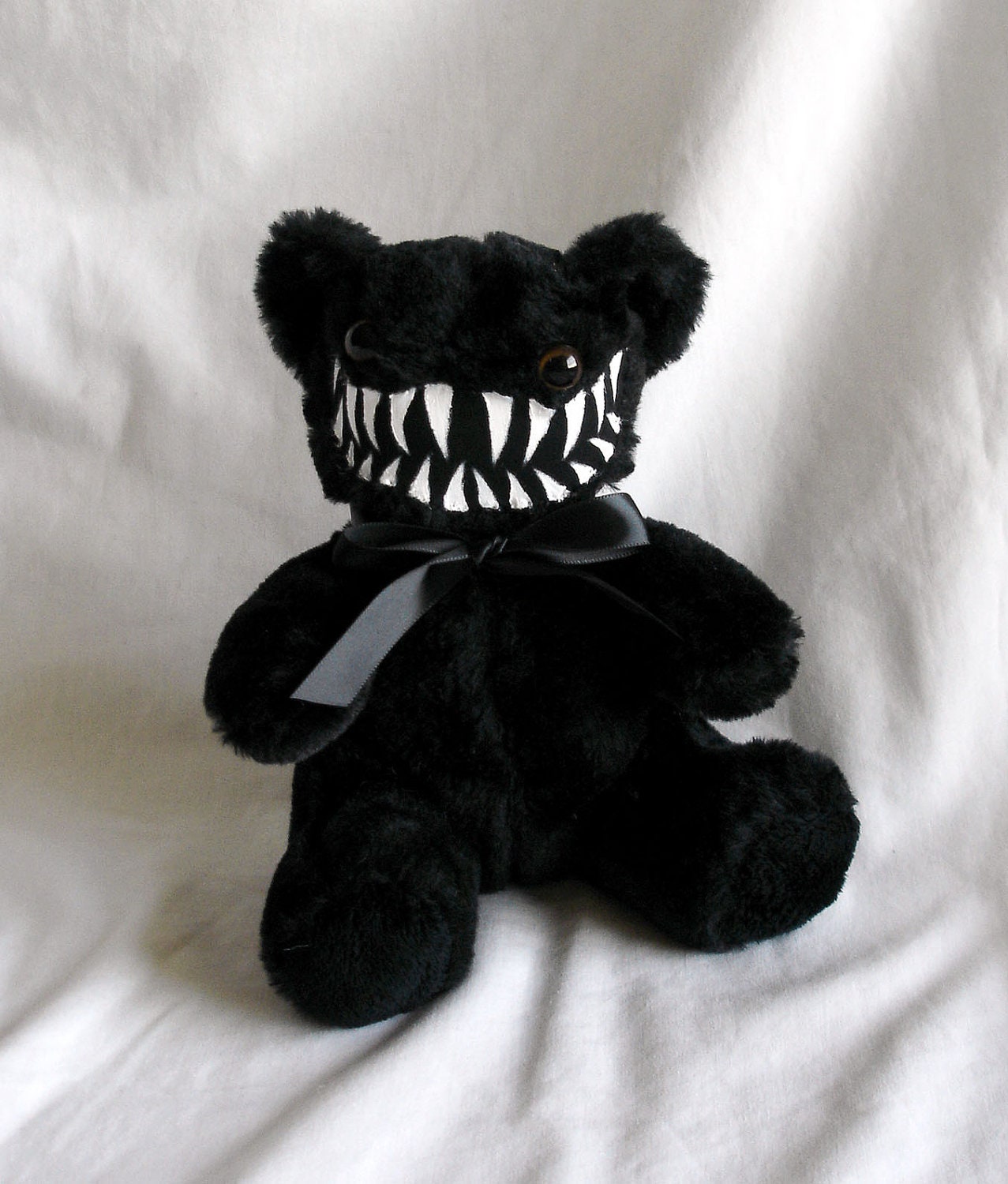 cute teddy bear black