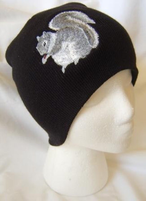 Squirrel Beanie Skull Cap Hat