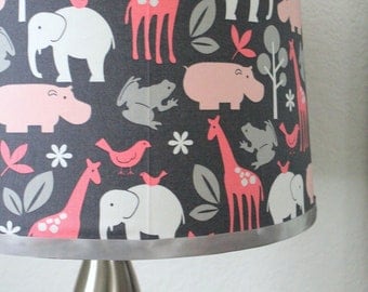 Custom Lampshade Covering - You Choose Fabric, You Choose Shade