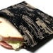 Reusable Sandwich Bag, Antique Automobiles, Eco Friendly Lunch Bag, Snack Bag, Men, Cars Ready to Ship