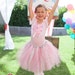 Pinkie The Tight Rope Walker Leo with Matching Lace Bottom Leggings