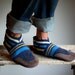 Wool Slippers, Made from Recycled Materials, men size 12, Good Sport