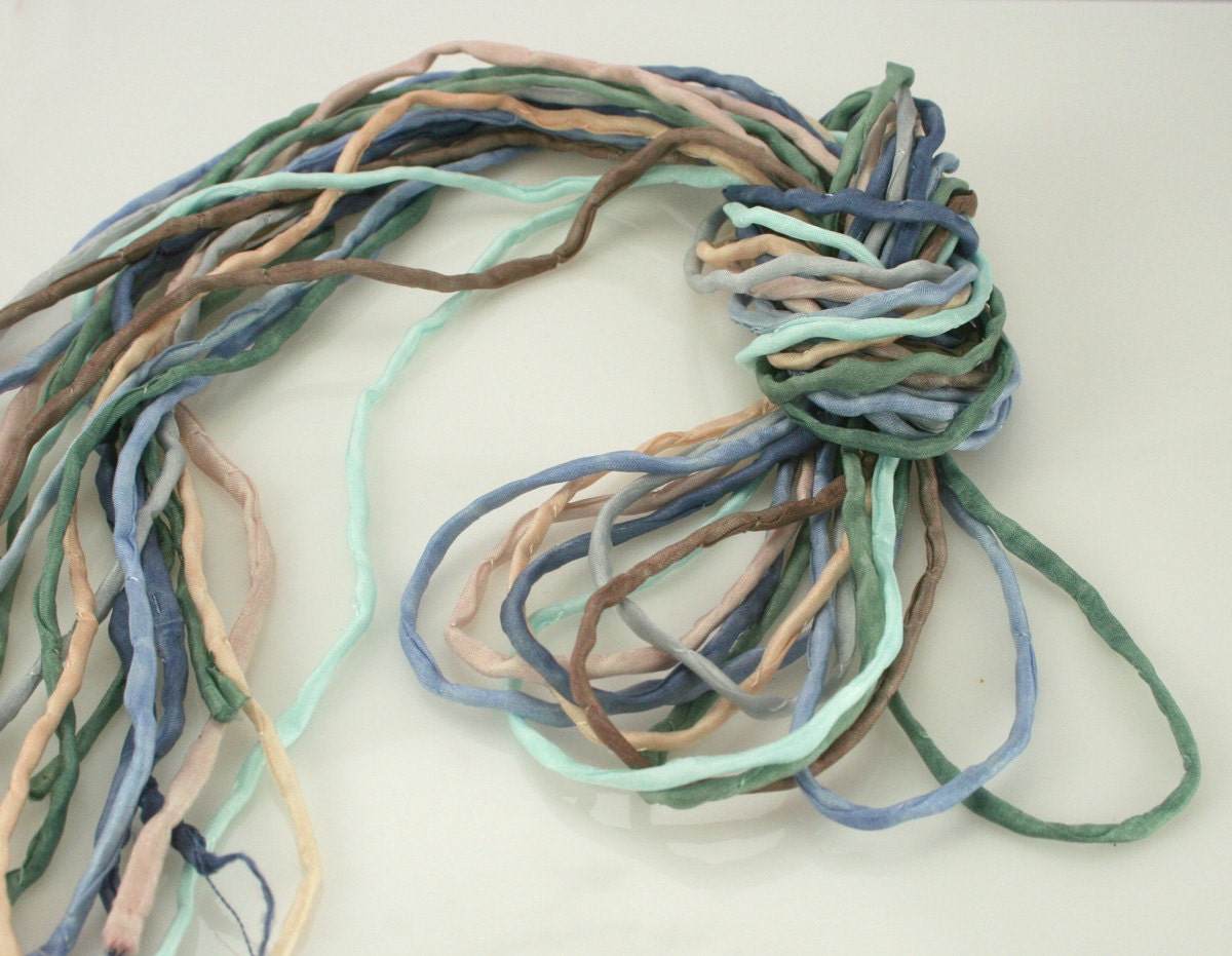 Silk Strings for Jewelry Making 10 ea 2mm Silk Strings Cape Cod Bundle