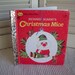 Richard Scarry's Christmas Mice 1965, early edition, First Little Golden Book