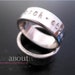 Personalized Ring - Hand Stamped Sterling Silver Ring - Brag Band - SIZE 6