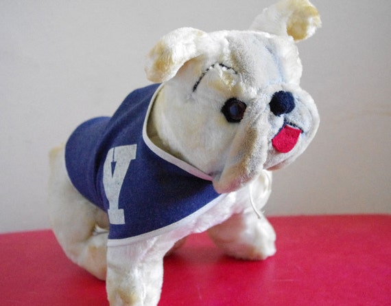 yale bulldog plush