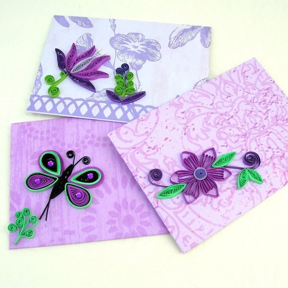 Paper Quilling EnvelopesMiniSmallGift Card HolderQuilled