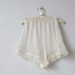 Tap Pants / 40s Nylon Tap Pants / 40s Knickers / Talc