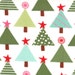 Joy by Kate Spain for Moda Fabrics - Tannenbaum in Snow - SKU 27122 13 - 1 Yard