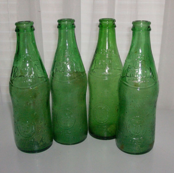 4 Vintage Fresca Bottles