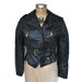 Vintage Leather Motorcycle Jacket / small