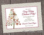 Holiday Christmas Invitation - 1.00 each with envelope Il_170x135