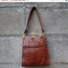 Lizard Handbag Purse Vintage 1950s Carmel Brown Color Authentic Lizard Purse