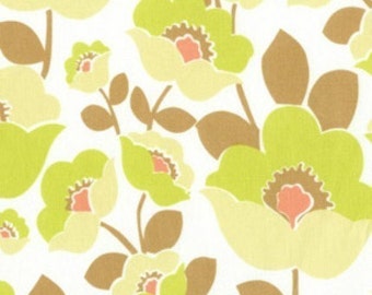 House Fall 2009 Lilac in Lime by Annette Tatum for Free Spirit -1 Yard
